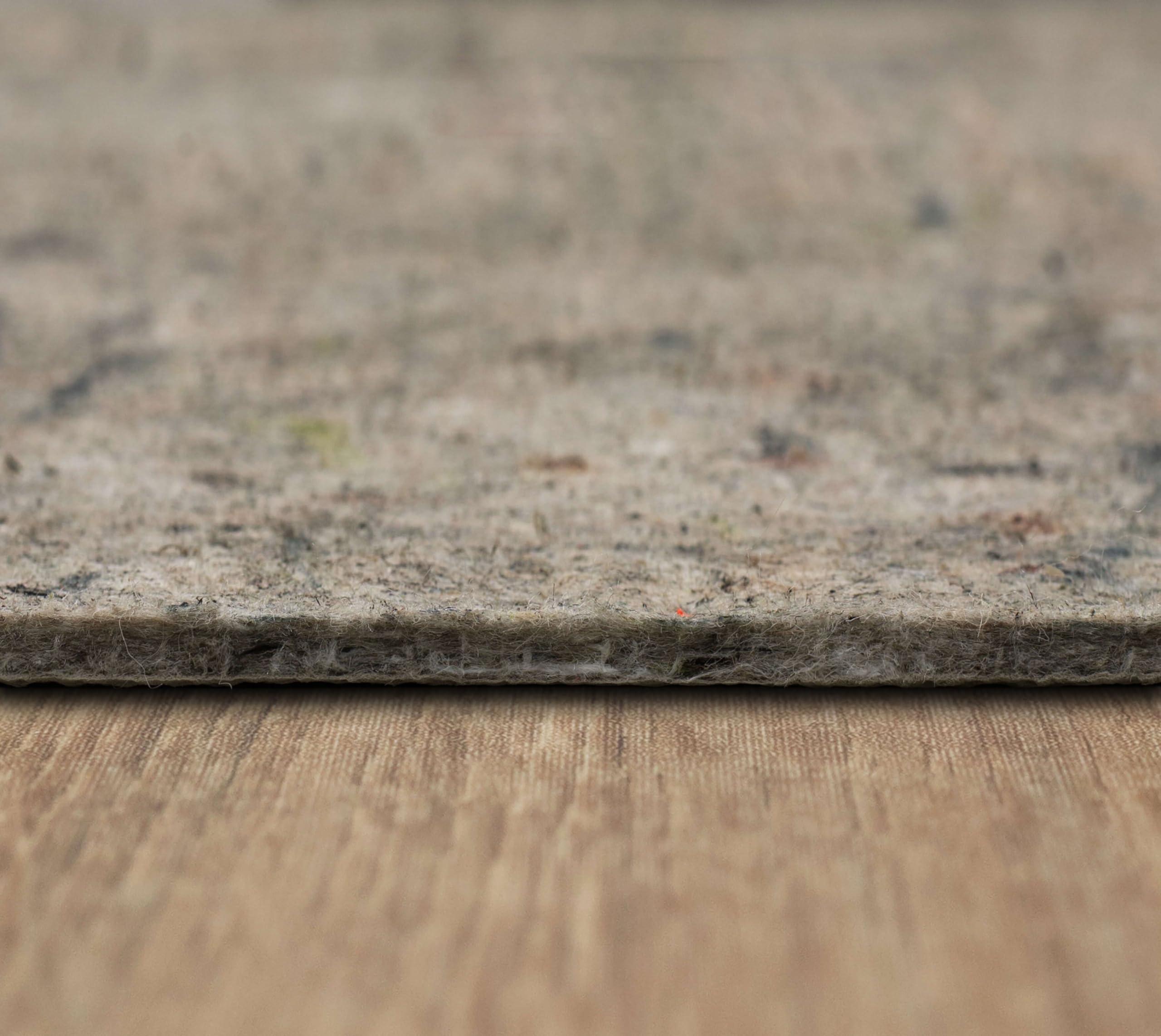 Mohawk Home Mohawk Home 5\' x 8\' Non Slip Rug Pad Gripper 1/4 Thick Dual Surface Felt + Rubber Gripper - Safe for All Floors