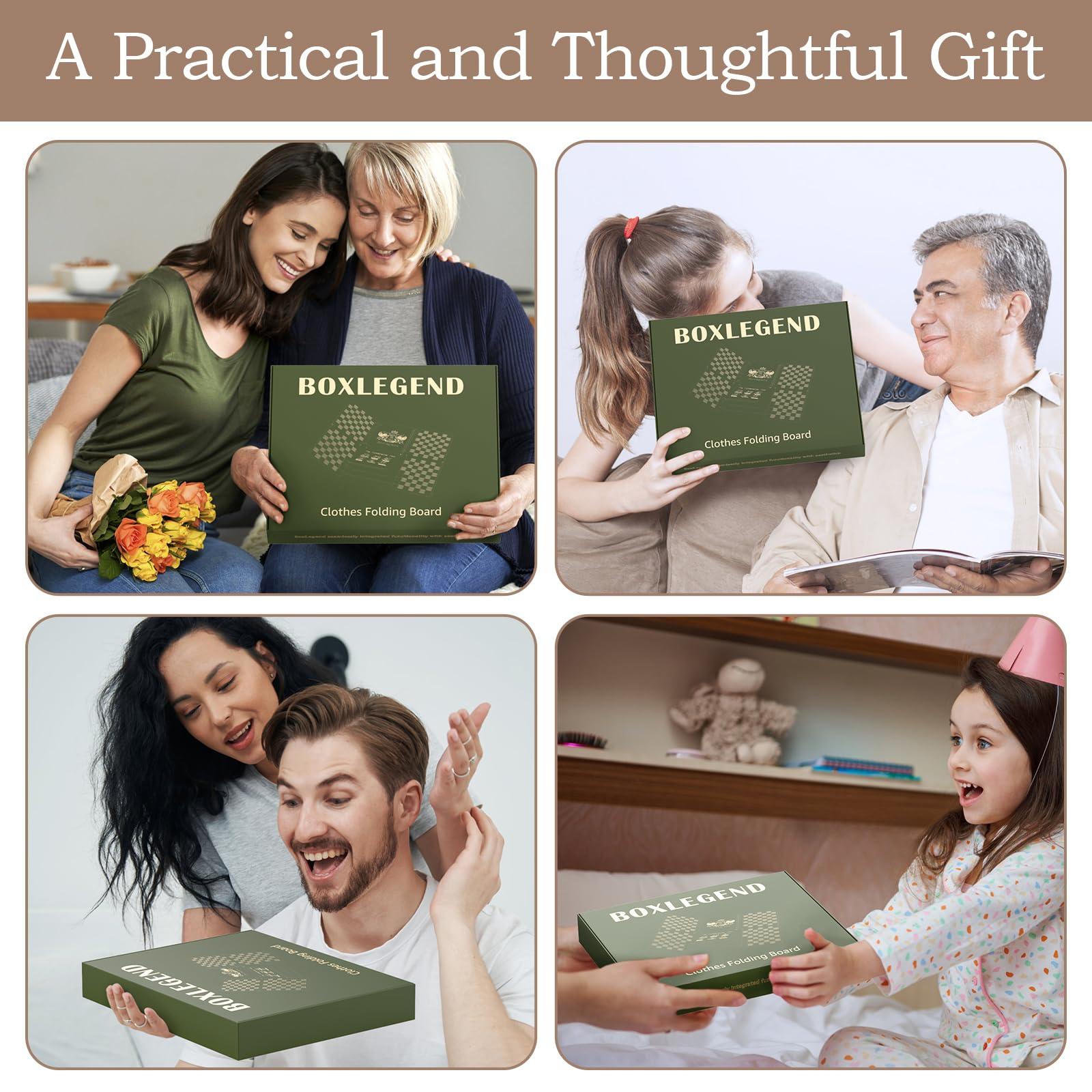 BoxLegend BoxLegend T Shirt Folder V7 Folding Board Durable Folding Boards for Clothing Folder Laundry Folder for Adult and Kids