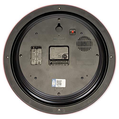 Mark Feldstein & Associates Mark Feldstein & Associates History of Mustang Sound Wall Clock, 13 Inch Red