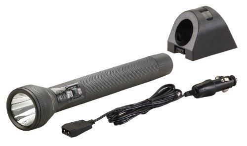 Streamlight Streamlight 25302 SL-20LP 450-Lumen Full Size Rechargeable LED Flashlight with 12-Volt DC Smart Charger, Black