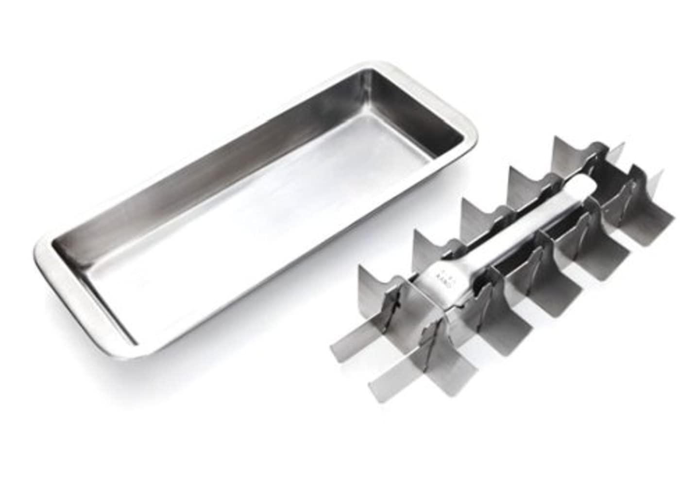 Onyx Onyx 18/8 Stainless Steel # ICE001 18 Slot Ice Cube Tray