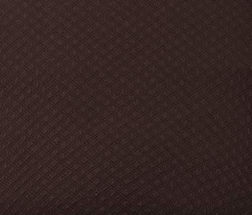 Sapphire Home Sapphire Home 2-Piece Sofa and Loveseat Slipcovers, Couch Covers Set, Form fit Stretch, Wrinkle Free, Furniture Protector, Sofa Covers for Living Room, Diamond Pattern Polyester Spandex (Coffee)