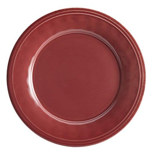 Rachael Ray Rachael Ray Cucina Dinnerware 16-Piece Stoneware Dinnerware Set, Cranberry Red