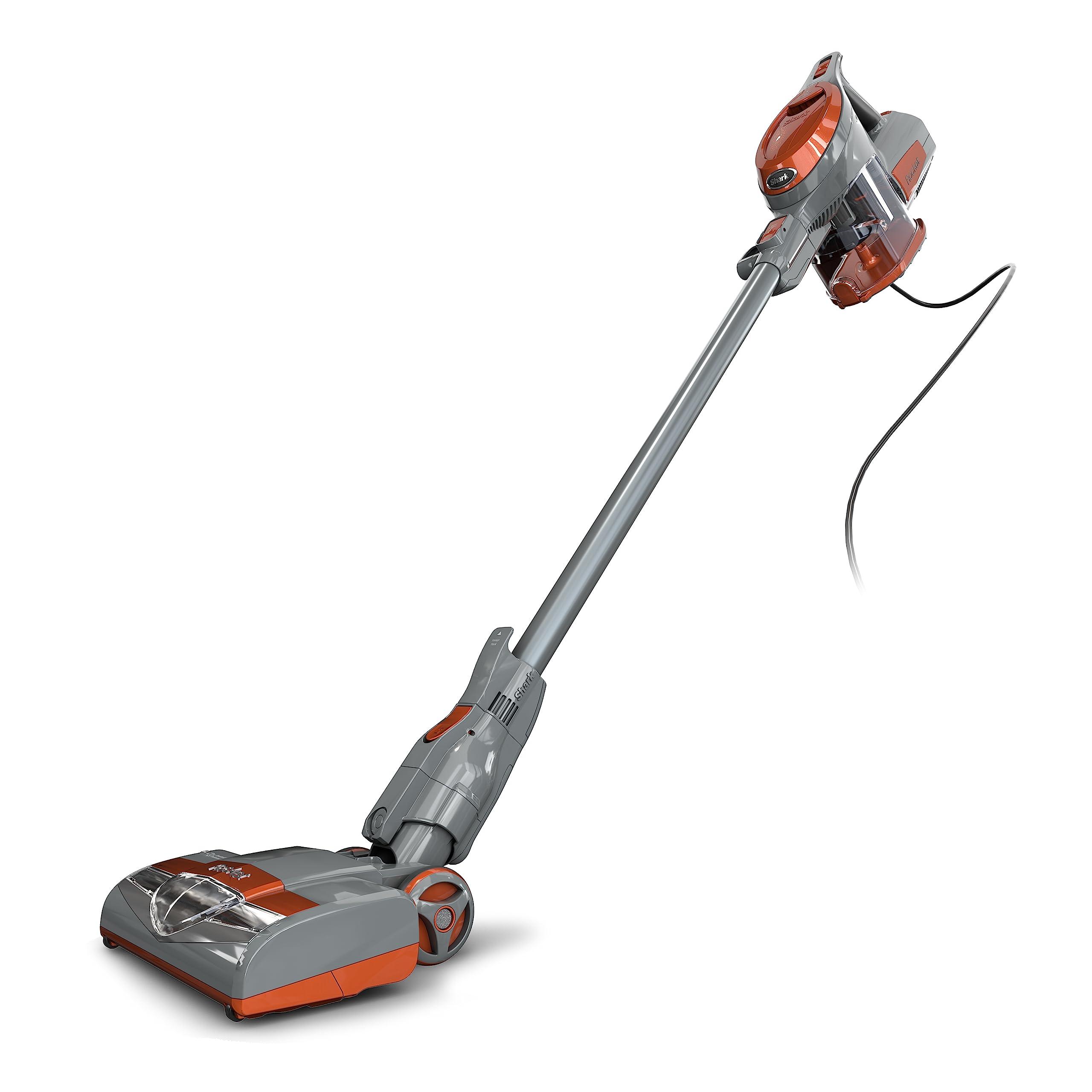 Shark Shark HV302 Rocket Pet Corded Stick Vacuum, Lightweight with Swivel Steering for Carpets & Hard Floors, Converts to Hand Vacuum, Includes Crevice Tool, Pet Multi-Tool & Precision Duster, Orange
