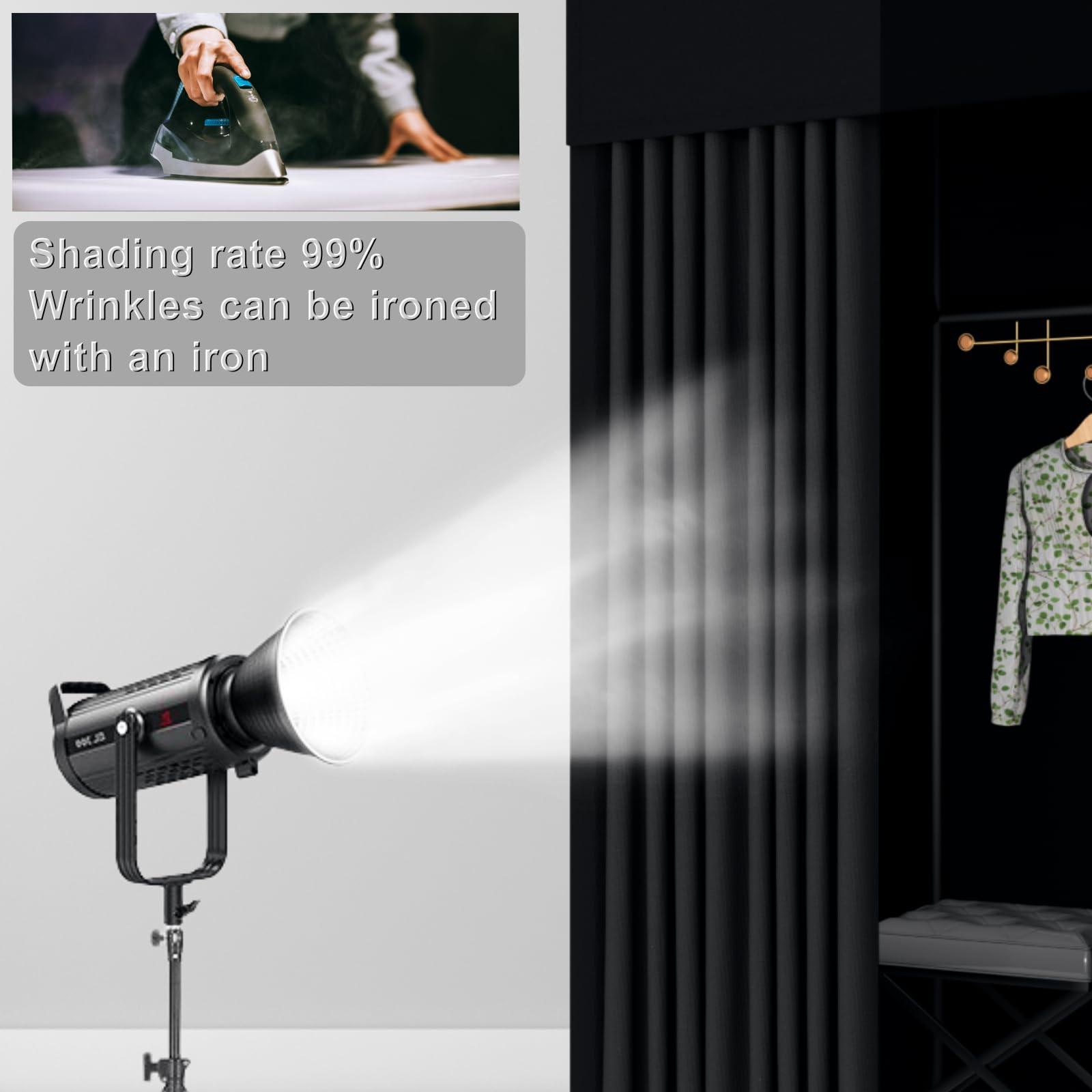 Madamera Clothing Store Fitting Room, Movable Square Changing Room, DIY Temporary Locker Room with Metal Landing Track, Privacy Screen Partition for Office Outdoor Activity and The Mall (Black, 39x39x78in)