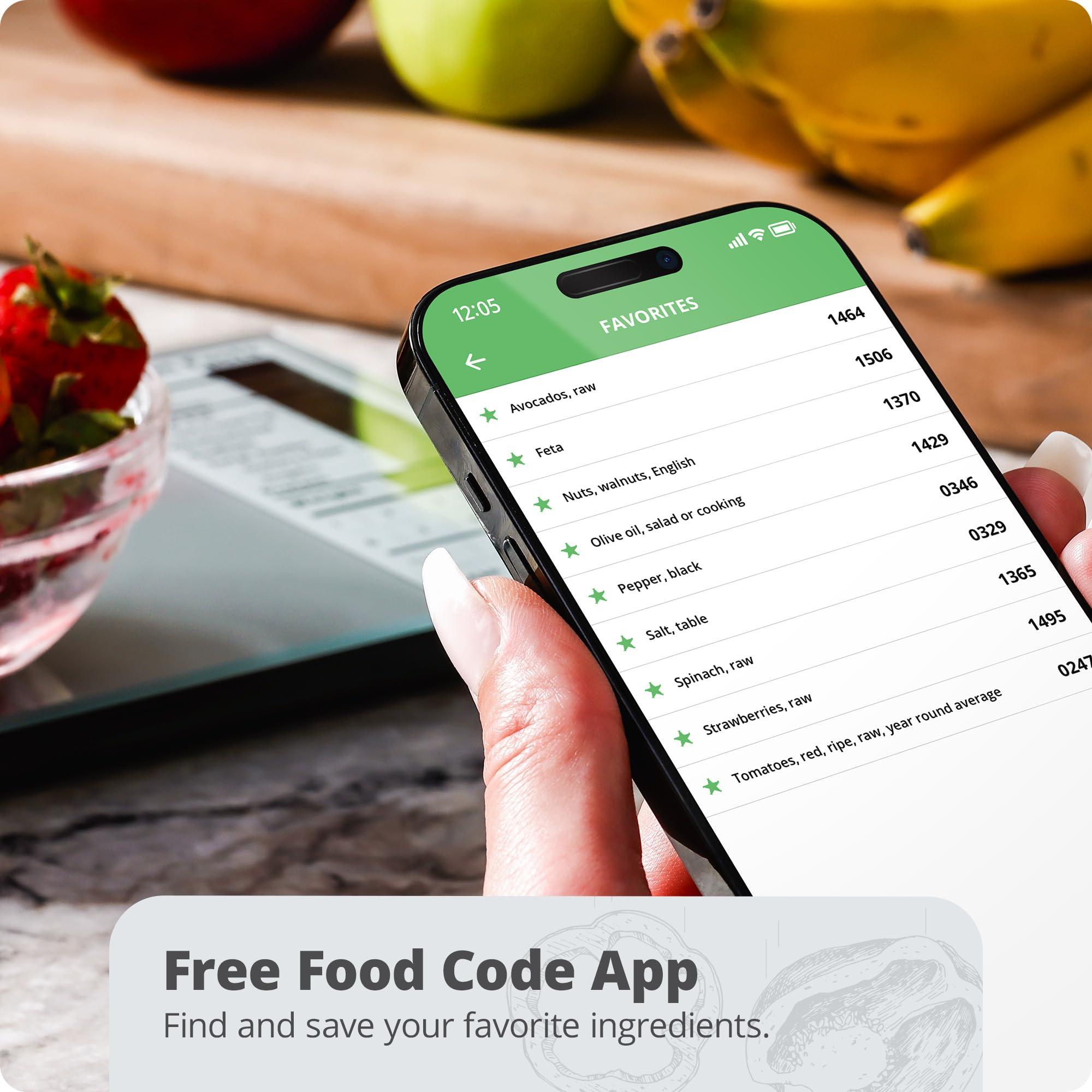 Greater Goods Nutrition Scale by Greater Goods with Food Grade Glass, Perfect for Calorie Counting, Meal Prep, and Weight Loss (Pearl Gray)
