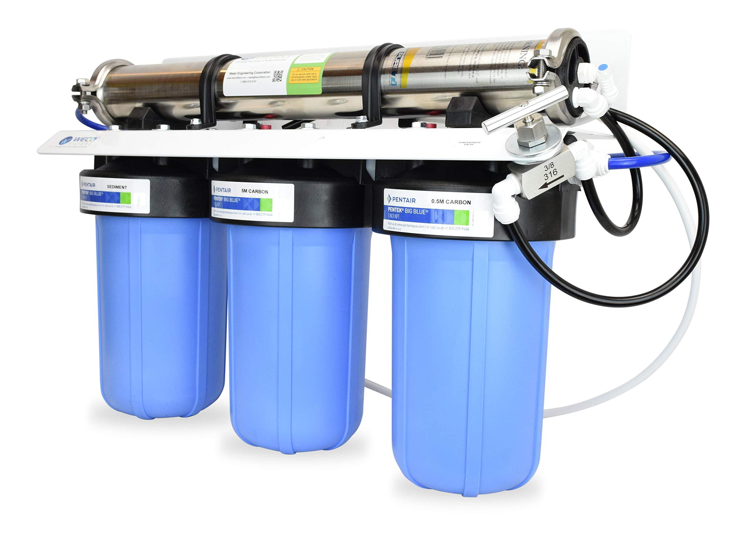 Weco Products WECO NF Series Semi-Commercial Nanofiltration System (NF-0350) - High-Efficiency Water Purification for Residential, Medical, and Industrial Applications