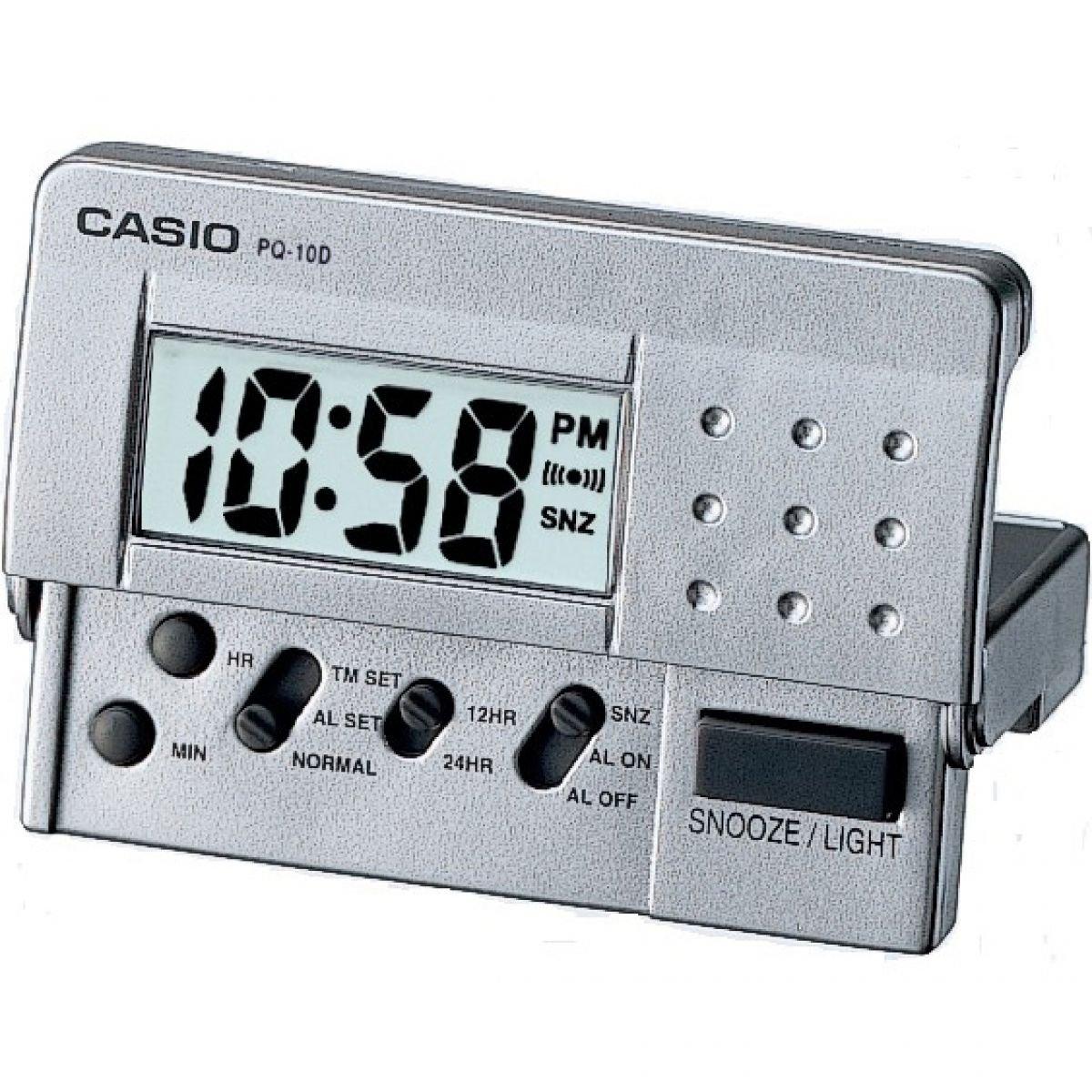 Casio Casio- Led Digital Travel Clock (pq10d-8)