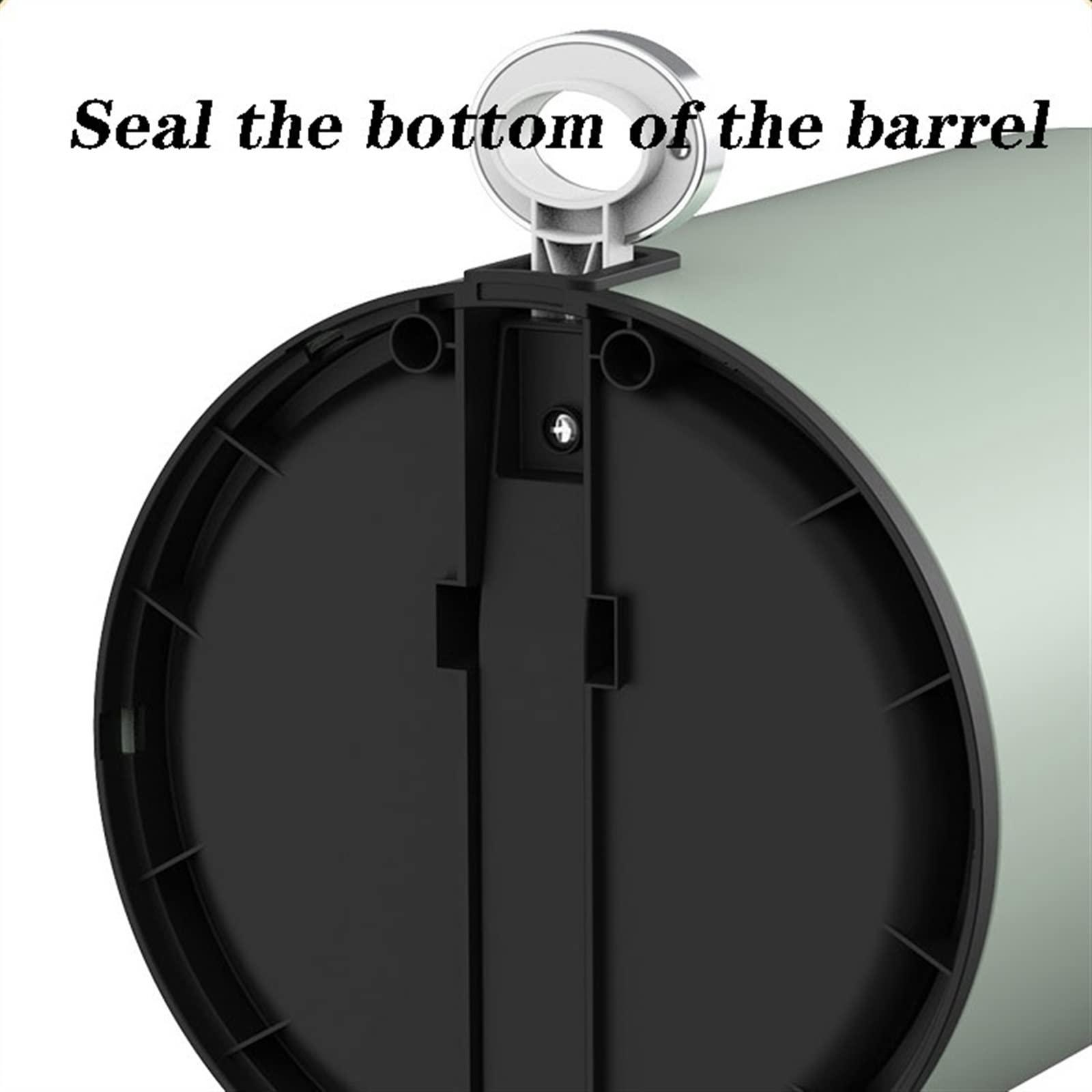 luckxuan luckxuan Trash Can Kitchen/Garbage Can 6L/9L Foot-Operated Trash Can Bedroom Living Room Kitchen with Lid Garbage Storage Bucket Simple and Stylish Garbage Basket Wastebasket for Office (Size : 9L)