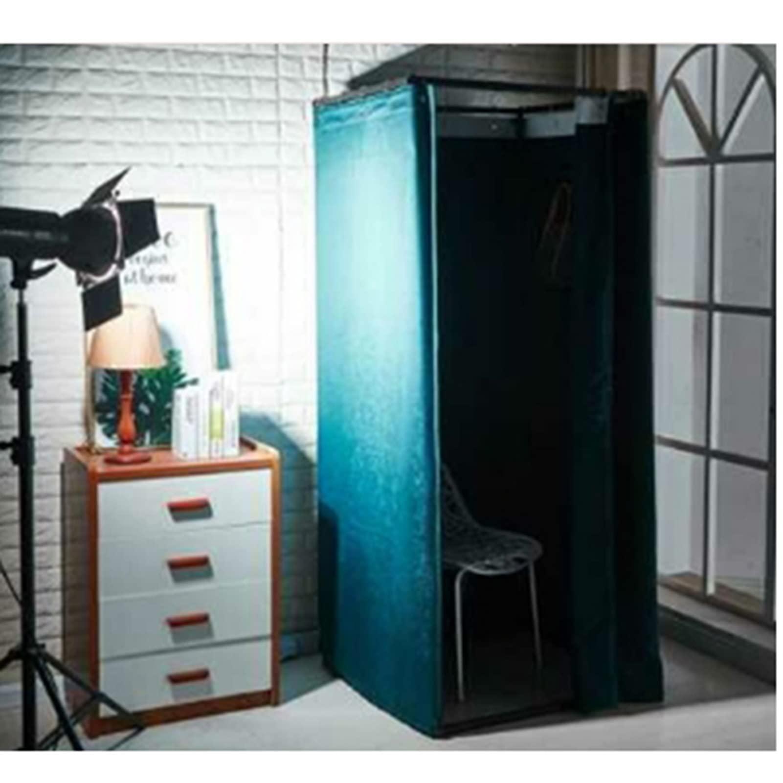 YXYECEIPENO Portable Dressing Room Changing Room Divider Room Dividers Privacy Curtains And Hooks Fitting Rooms Can Be Used In Bars, Clothing Stores, Offices, Photo Studios ( Color : O , Size : 100x85x200cm )