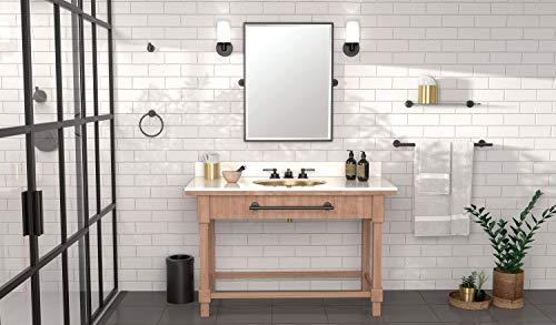 Gatco Gatco 4240MX Latitude II 24" Towel Bar, Matte Black