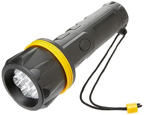Portwest Portwest PA60 7 LED Rubber Safety Flashlight Yellow/Black