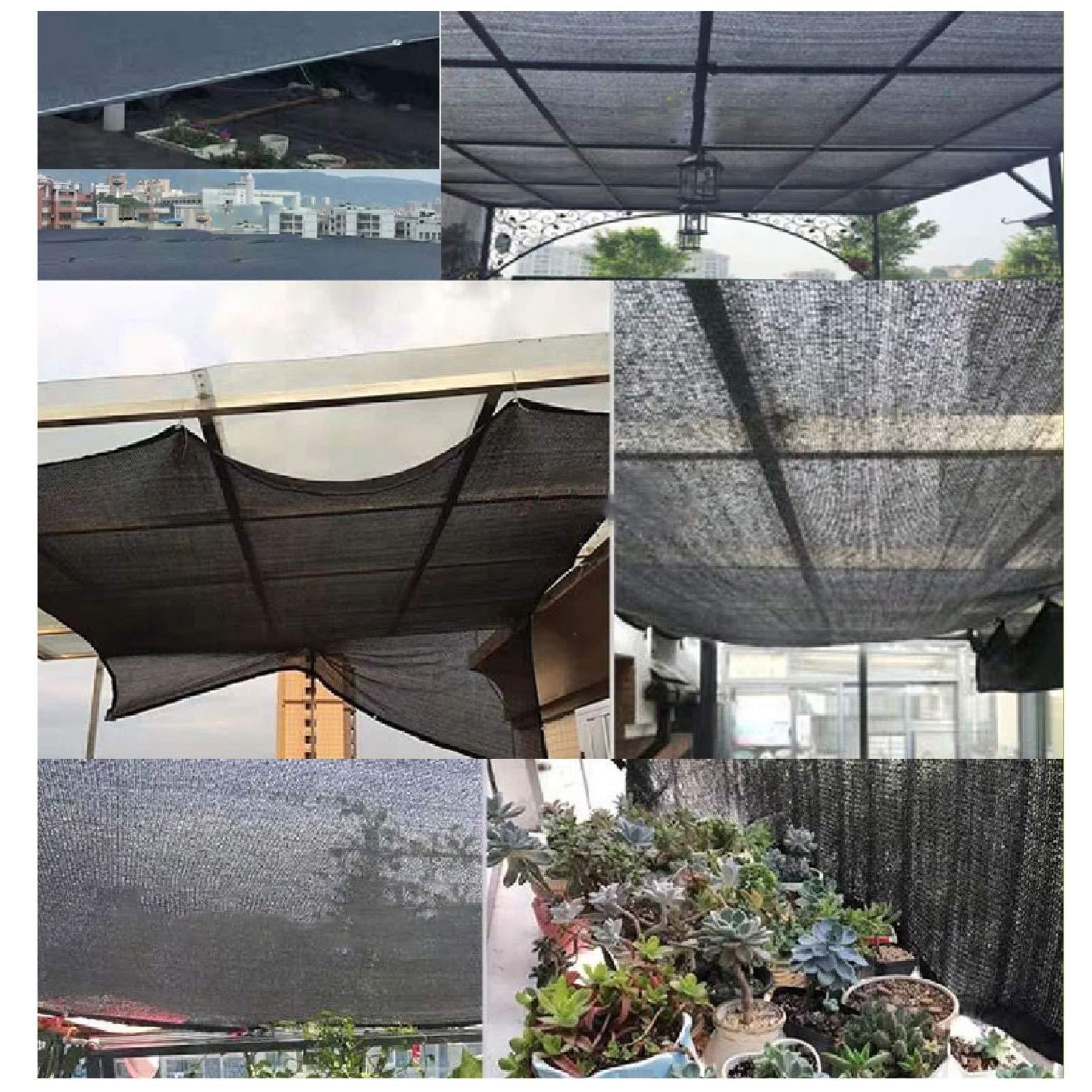 zhang qing xiu ZHANGQINGXIU Shading Net,Shade Net Shade Cloths Shade Sail Sun Protection Insulation Anti-UV Outdoor Shade Fence Courtyard Roof Greenhouse Cover Car Insulation Sheet, 39 Sizes