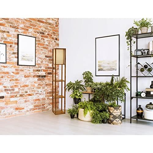 Adesso Adesso 3138-12 Wright Shelf Lamp, Natural Wood Veneer on Mdf