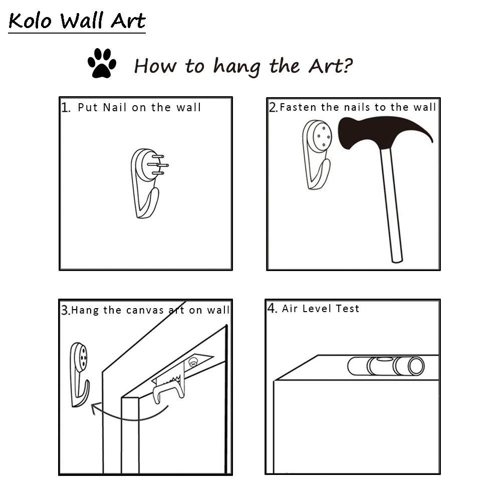 KLVOS KLVOS 3 Piece Airplane Wall Art Vintage Black and white Propeller Aircraft Picture for Boy Room Home Office Modern Home Decor Stretched and Framed Ready to Hang - 16"x32"x3pcs