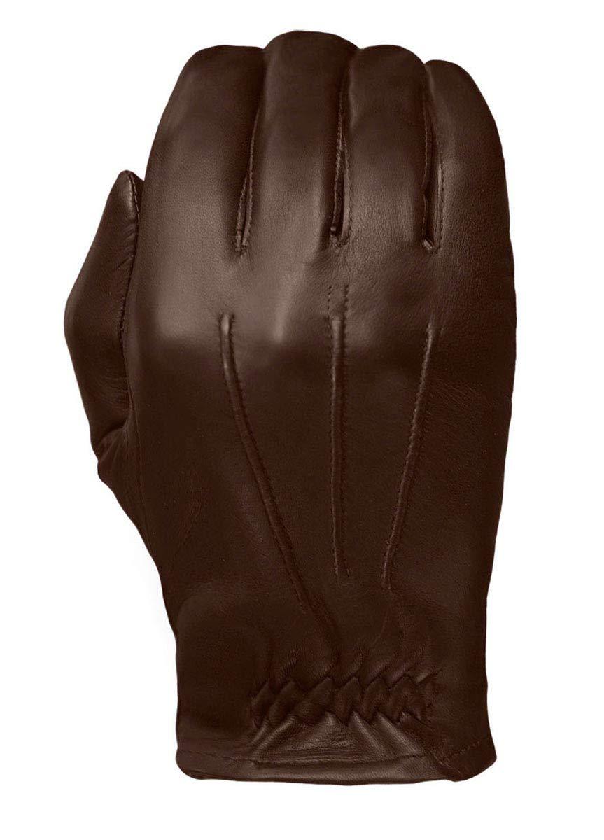 Tough Gloves Marksman Ultra-Thin Leather Tactical Gloves (Water Resistant) Thin, Skin Tight Unlined Cabretta for Maximum Dexterity