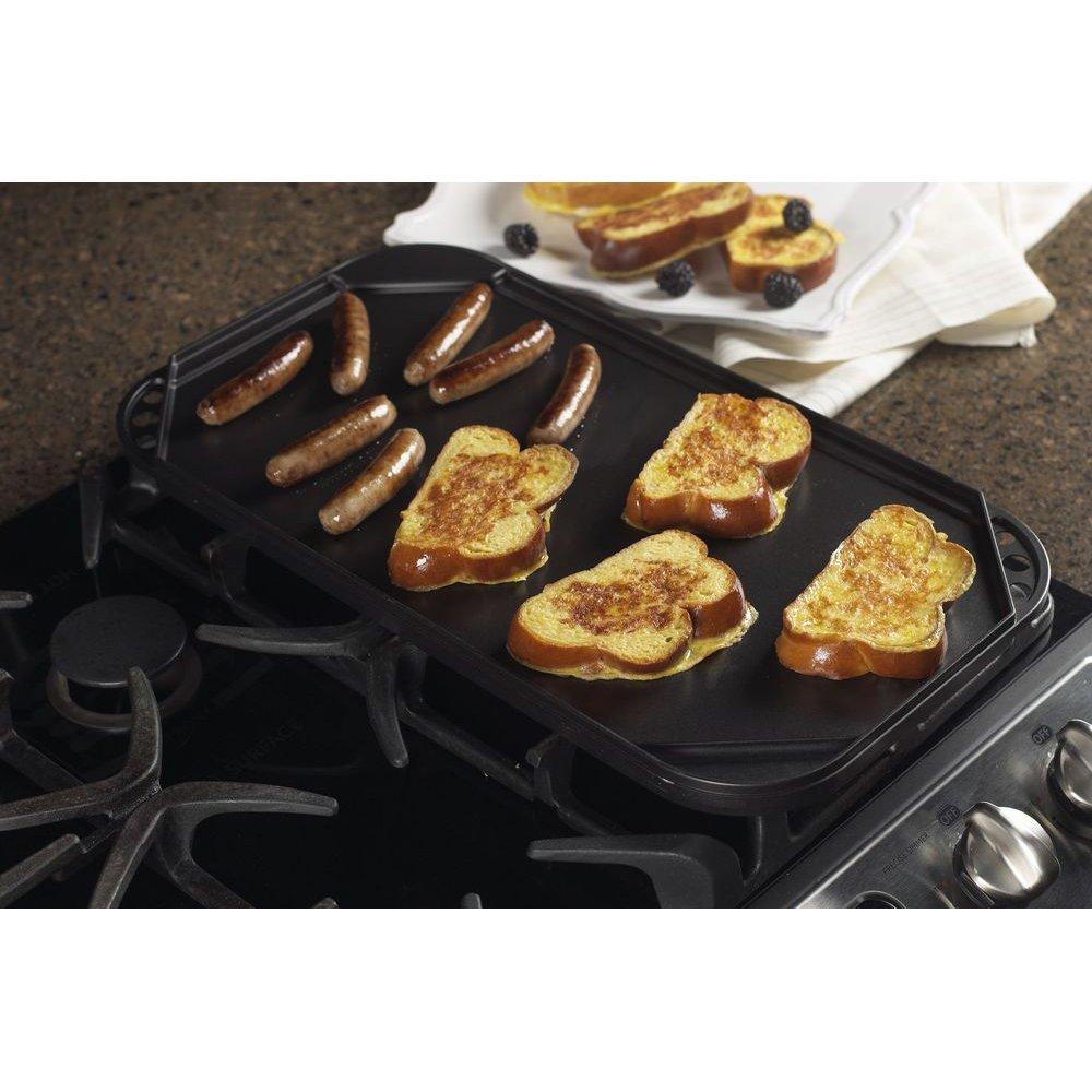 Nordic Ware Nordic Ware 2-Burner Reversible Grill Griddle, 20 by 10-3/4 Inch