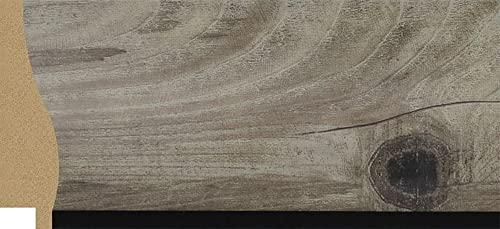 WHOLESALE ARTS AND FRAMES WHOLESALE ARTS AND FRAMES 2-3/4\" Polystyrene Beach Wood Picture Frame by WholesaleArtsFrames-com 24x48 3018 Series - Rustic Brown - Made In USA