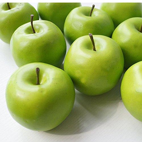 COTOSEY COTOSEY Artificial Green Apples Box of 12