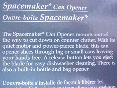 BLACK+DECKER Black & Decker Spacemaker EC70 Can Opener with Bottle and Bag Opener