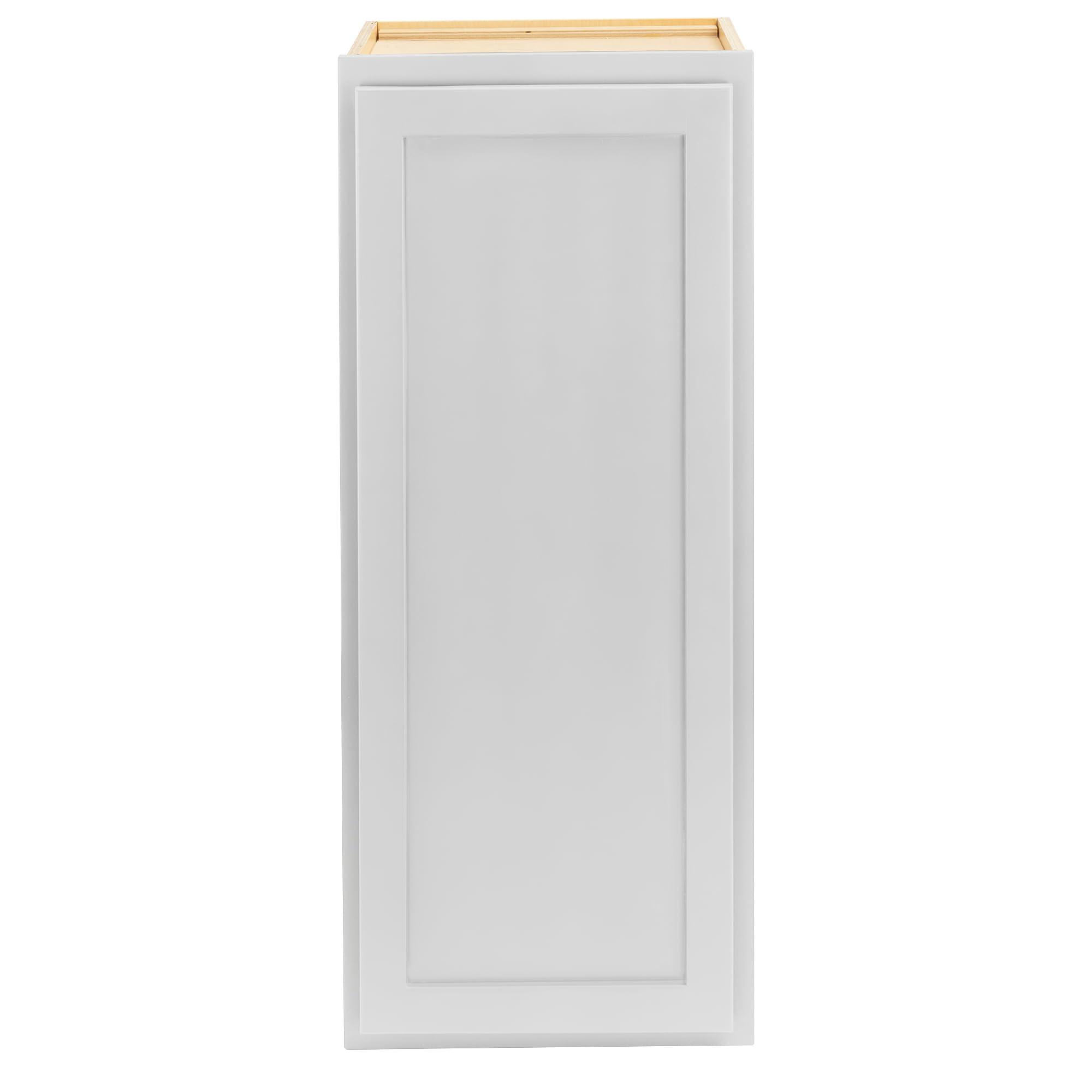 Quicklock Cabinets Quicklock RTA (Ready-to-Assemble) 30" Tall Wall Kitchen Cabinets - Shaker Style | 100% Hardwood | Made in America | Soft Close Hardware (Pure White, 12" D x 12" W x 30" H)