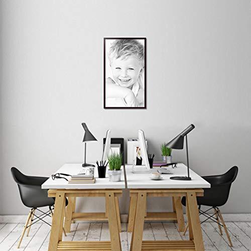 ArtToFrames ArtToFrames 21x36 inch Cherry Stain on Red Oak Wood Picture Frame, 2WOM0066-81784-YCHY-21x36