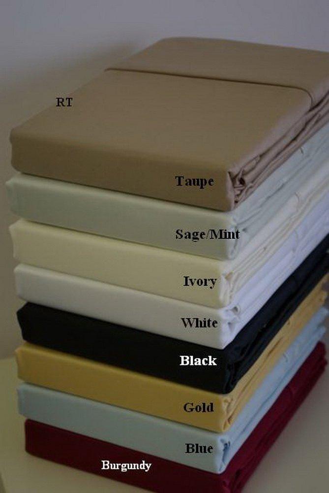 Blancho Bedding Blancho Bedding California King Solid 600 Thread Count Sheet Sets (Beige-Linen)