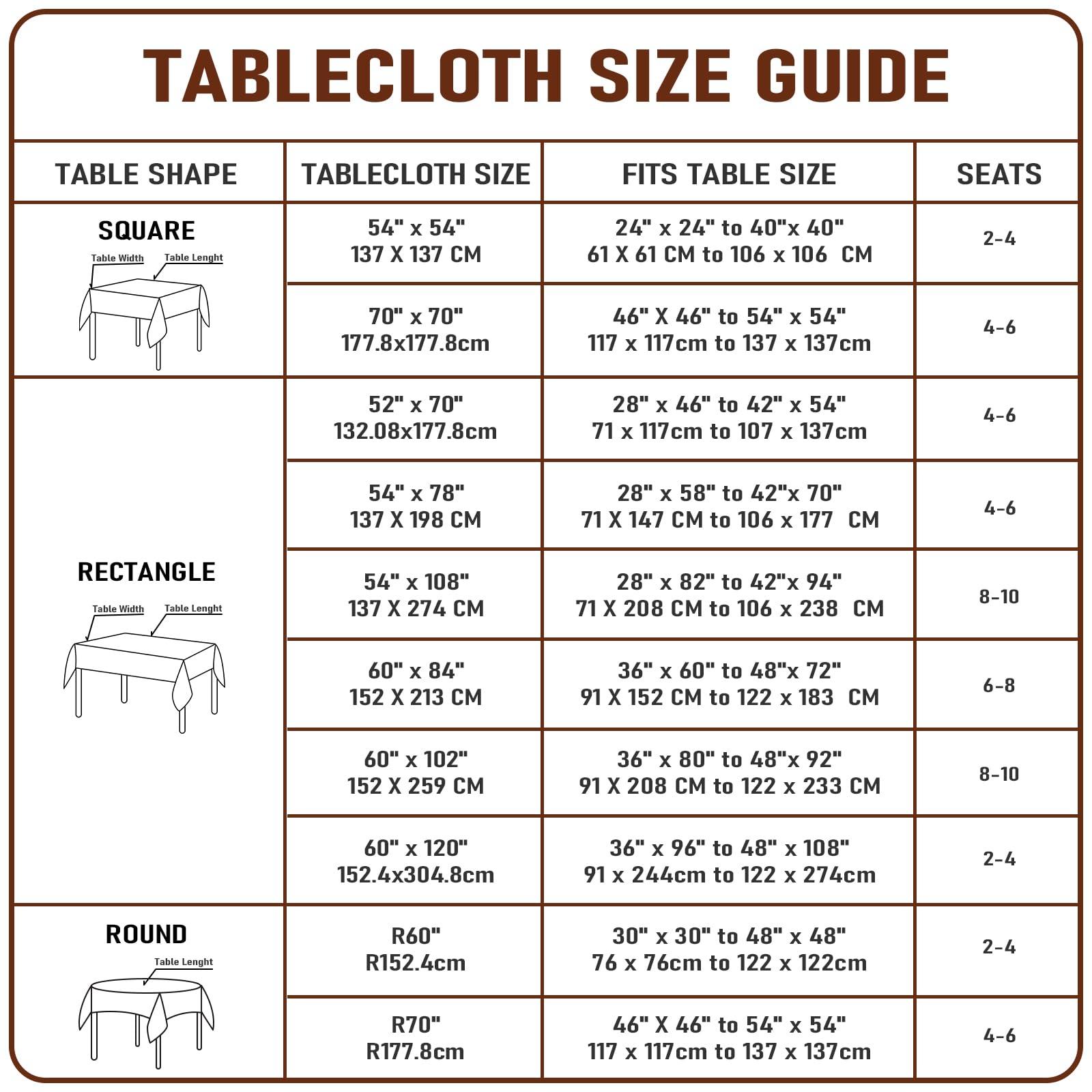 Rawgoodz Rawgoodz Clear Plastic Tablecloth Protector Round 60inch Diameter Waterproof Oilproof Stain Resistant Wipeable Table Cover for Dining Tables