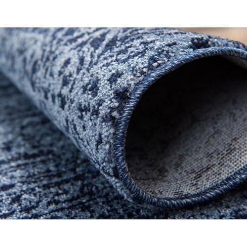 Overstock Overstock Contemporary Weby Collection Area Rug 10'6"x16'5" - Purple