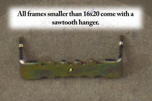 ArtToFrames ArtToFrames 16x23 Inch Black Picture Frame, This 1.25 Inch Custom Wood Poster Frame is Black - Comes with Foam Backing 3/16 inch and Regular Acrylic (FBPL0066-59504-YBLK-16x23)