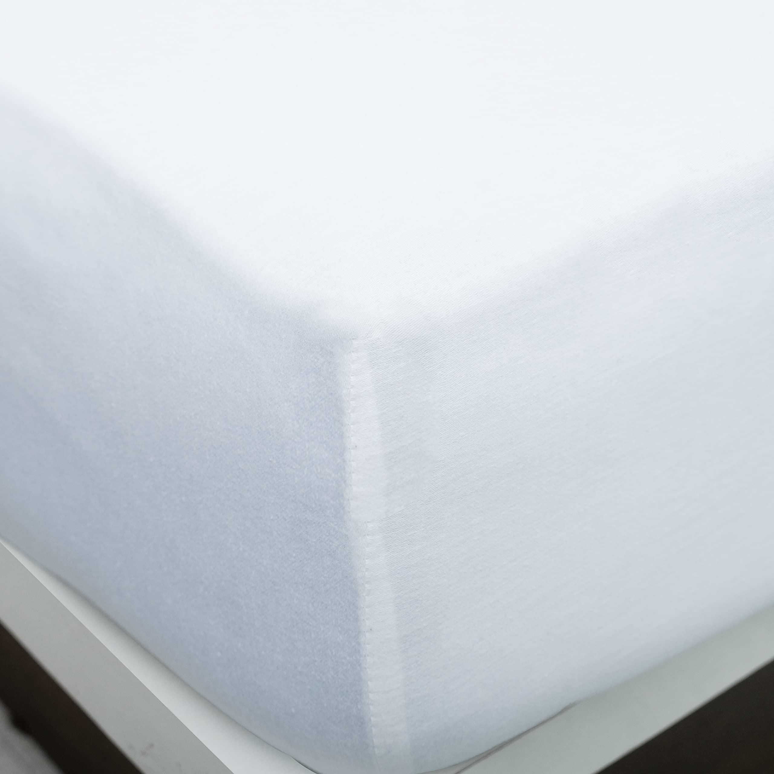 SPREAD COMFO SPREAD COMFO - Hotel Luxury Bed Sheet Set 1200 Thread Count White Solid Bedding Sheet Sets- Cooling Bed Sheet Deep Fitted Wrinkle, Fade, Stain Resistant - 4 Piece (Queen - 24\" Deep Pocket)