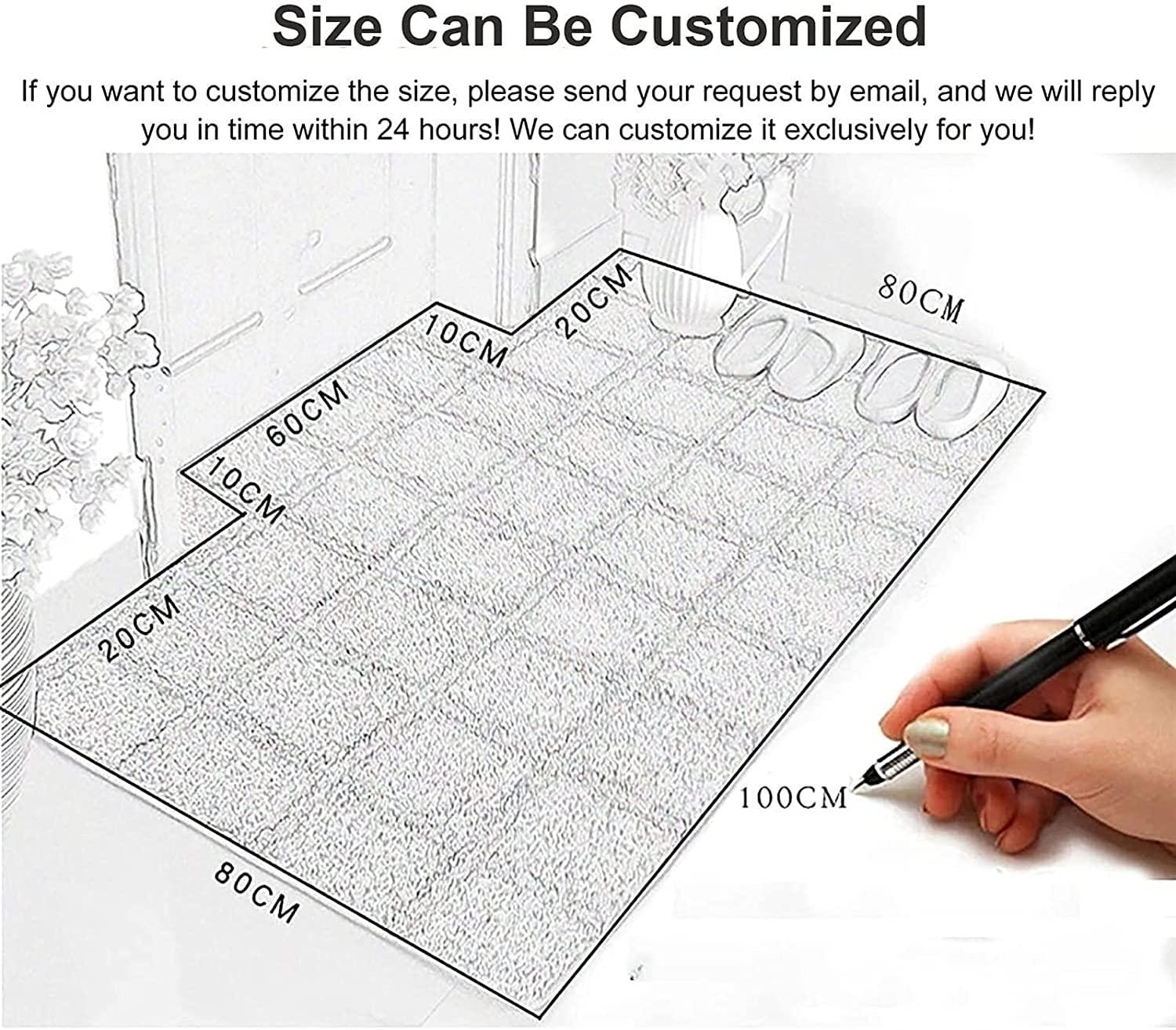 DFONCE Clear Plastic Vinyl Rug Protector Cover Rug Runner Clear Floor Runner mat, Waterproof Vinyl Plastic Desk Chair/Stairs/Pets Carpet Protector Mat (Size : 140x400cm/4.5ftx13.1ft)