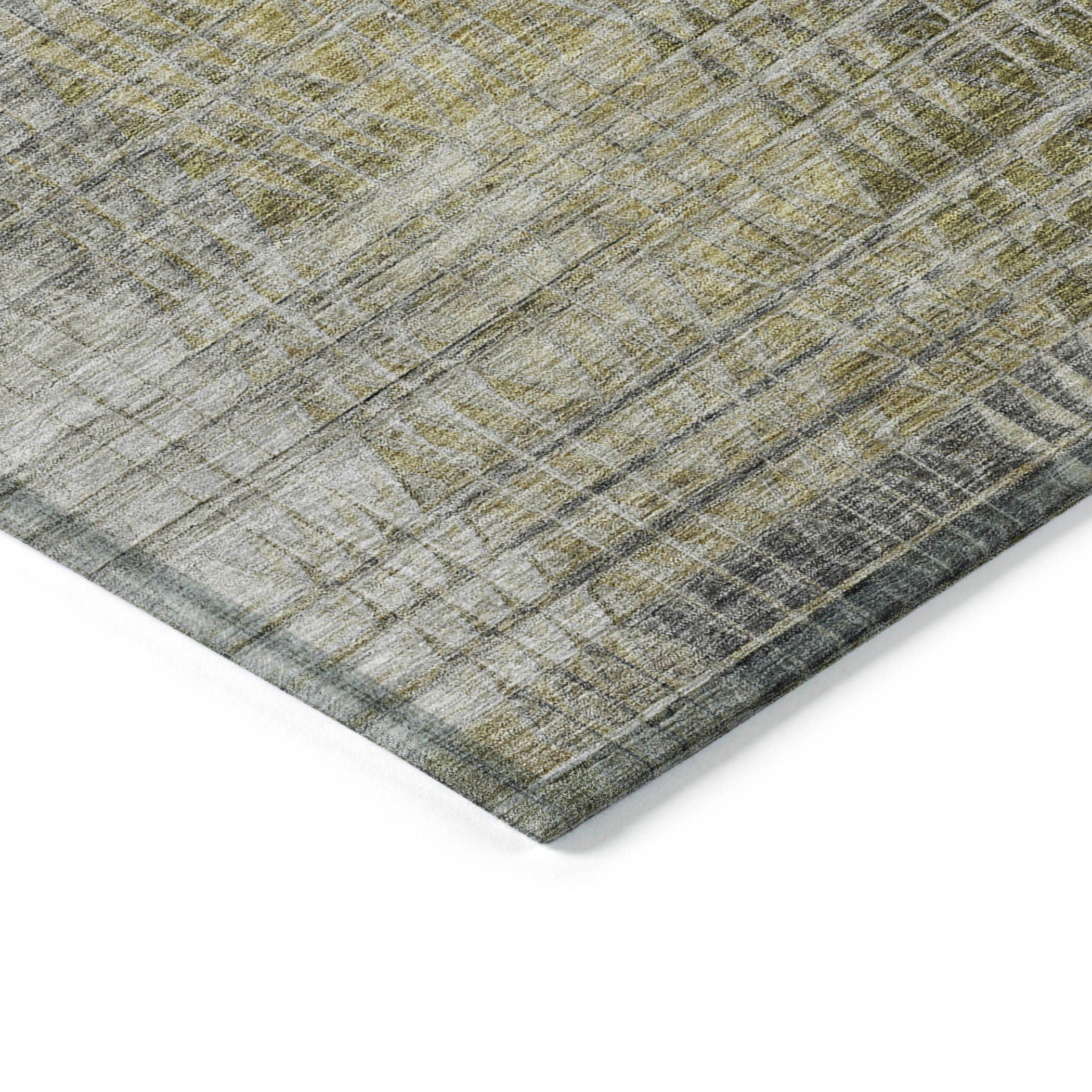 Addison Rugs Addison Rugs Chantille ACN828 Taupe 8' x 10' Indoor/Outdoor, Machine Washable, Easy Clean, Non Shedding, Bedroom, Living Room, Dining Room, Kitchen, Patio Rug