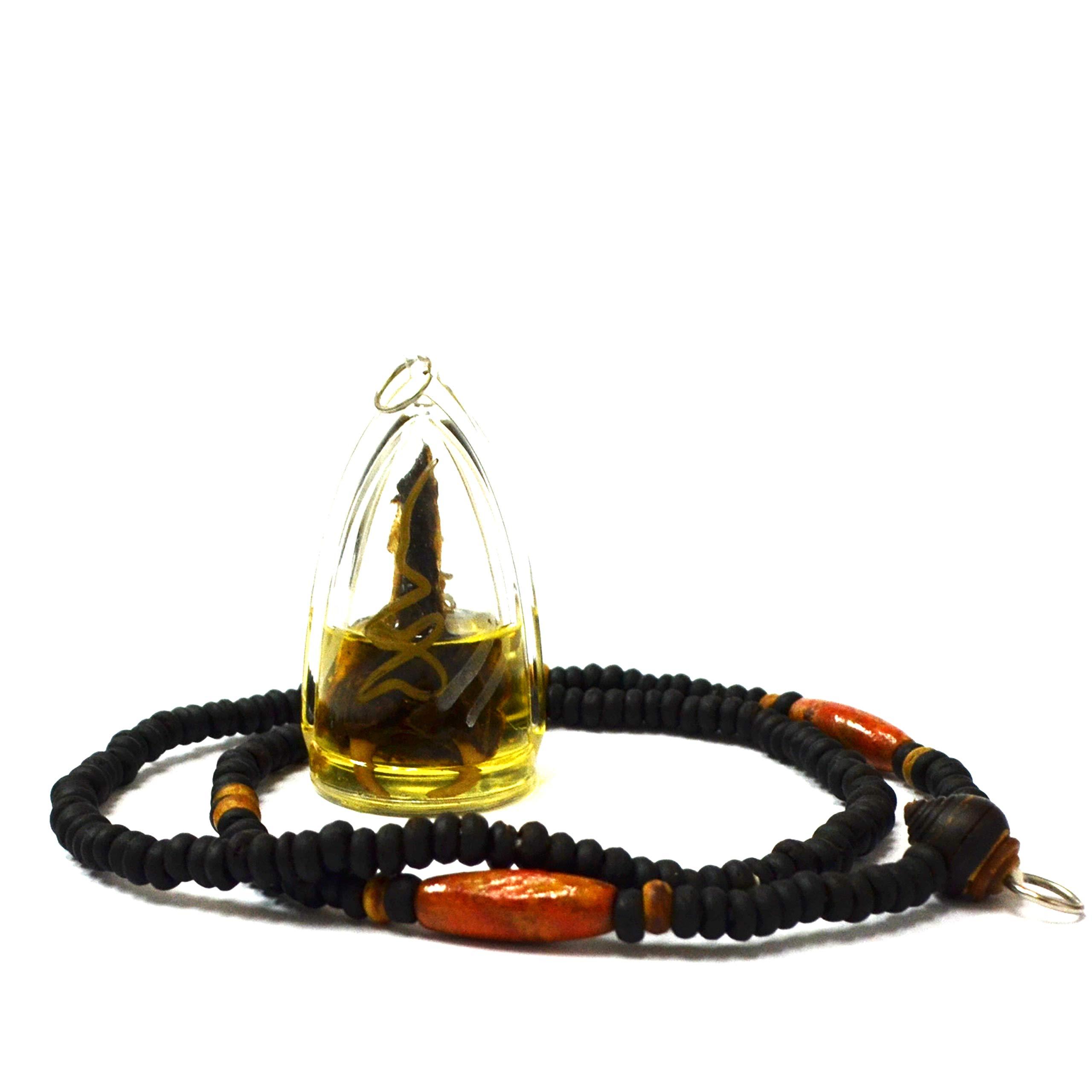 thai art magic Thai Miracle Magic Dueay Ngu Hlueam Metta Mahalaab MahaPokasap (Python Spur) Mercy Charm Magic Pendant