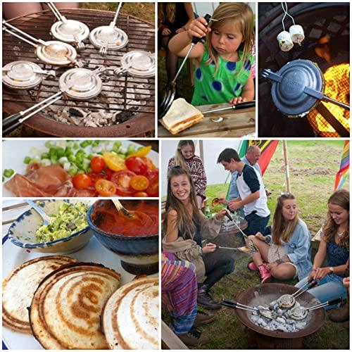 Toas-Tite Toas-Tite Sandwich Grill - Handheld Pie Iron, Sandwich Maker, Hand Toaster, Panini and Sandwich Press for Hand Made Hot Sandwiches and Pies - Perfect for Stovetop, Grill and Campfire