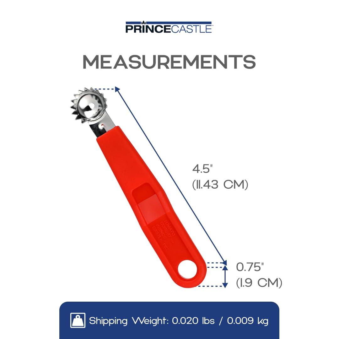 Prince Castle Prince Castle Tomato Core-it - Efficient Coring of Tomatoes in Commercial Kitchens, Restaurants, Home Kitchens and More (Pack of 144)