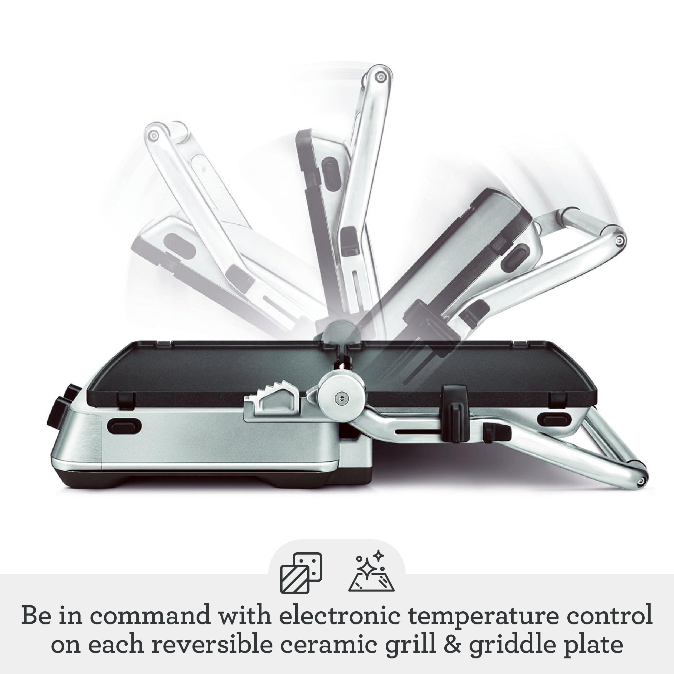 Breville Breville Sear & Press Grill BGR700BSS, Brushed Stainless Steel