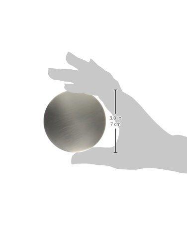 Westbrass Westbrass D398R-07 1-1/2\" NPSM Coarse Thread Mushroom Tip-Toe Bathtub Stopper Bath Drain, 1-Pack, Satin Nickel