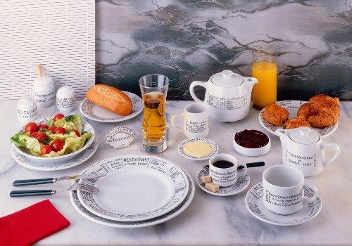 Pillivuyt Pillivuyt Brasserie Plate, 9.5"