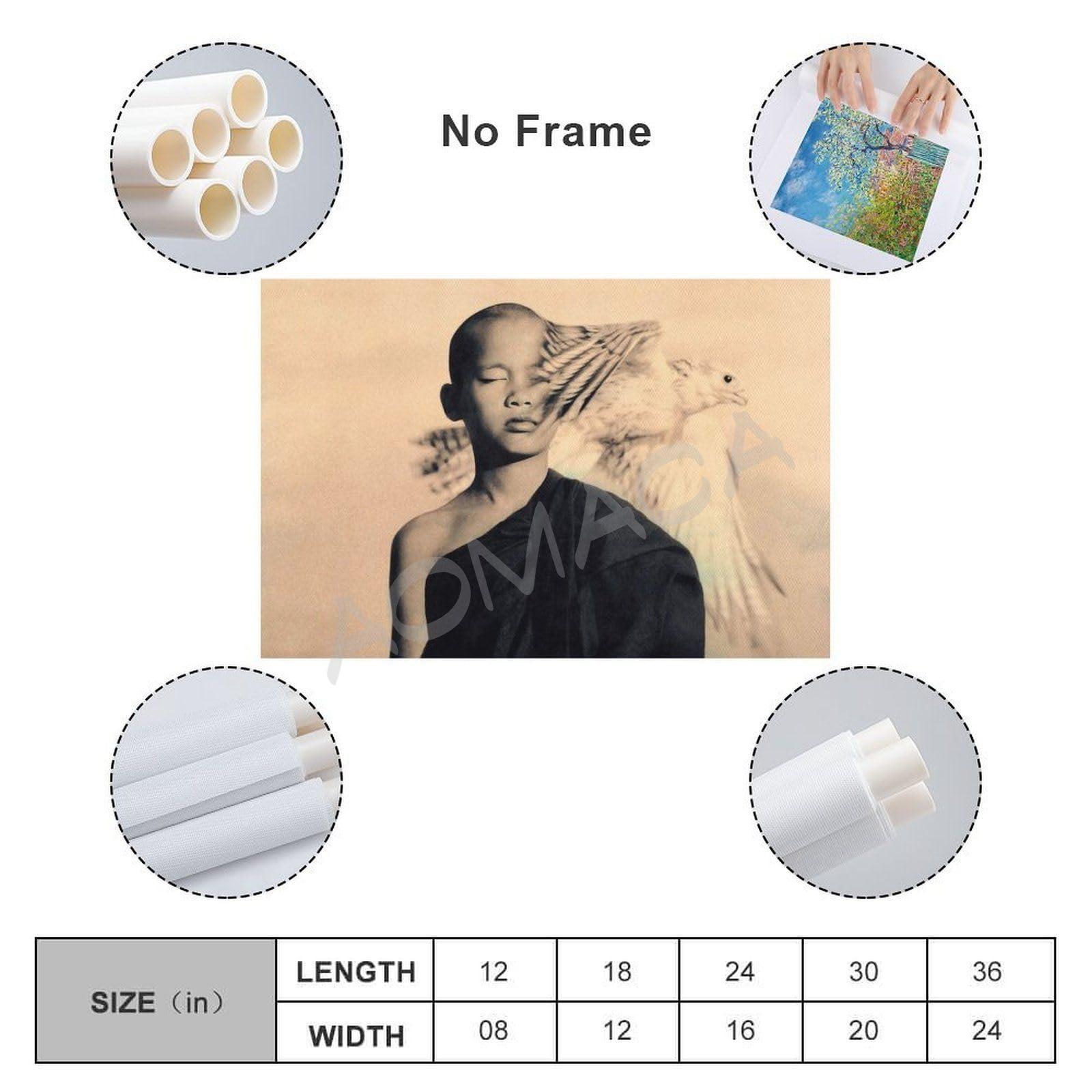 MOJDI MOJDI Gregory Colbert Poster Ashes And Snow Poster Photographic Art Poster (17) Canvas Painting Posters And Prints Wall Art Pictures for Living Room Bedroom Decor 16x24inch(40x60cm) Unframe-style