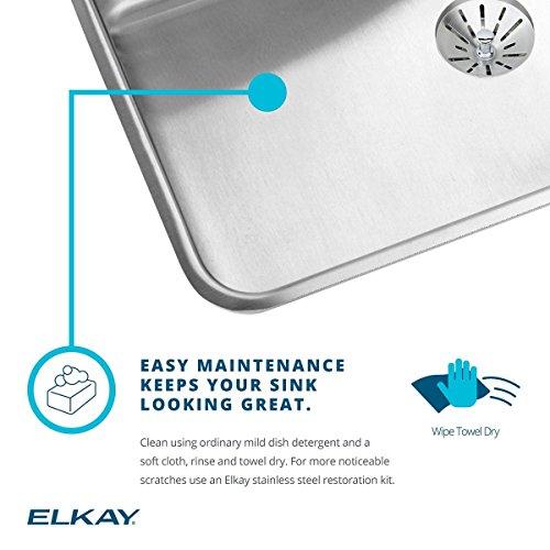 Elkay Elkay Lustertone Classic LRAD2918603 Equal Double Bowl Drop-In Stainless Steel ADA Sink