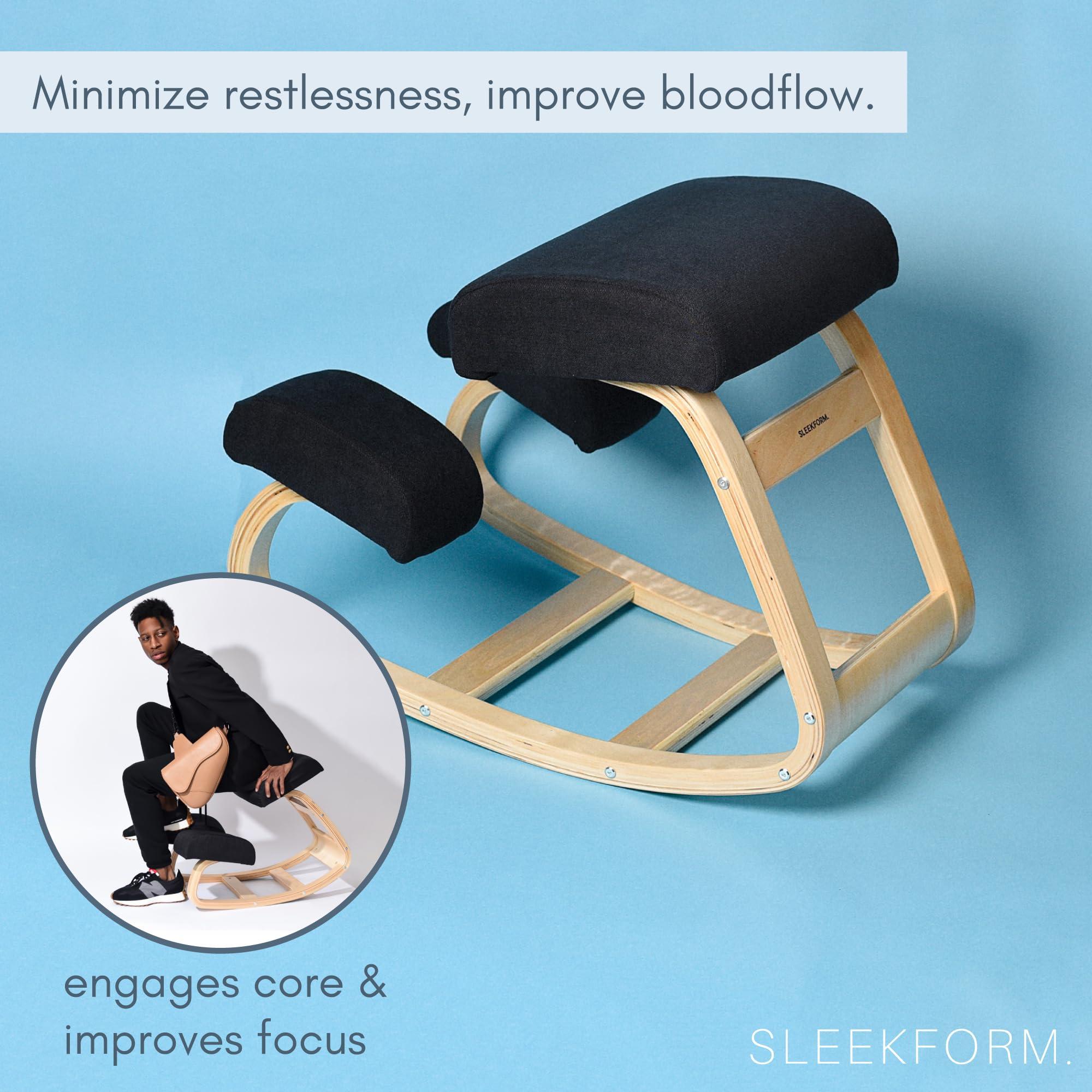 Sleekform Sleekform Austin Kneeling Chair - Home Office Ergonomic Computer Desk Stool For Active Sitting