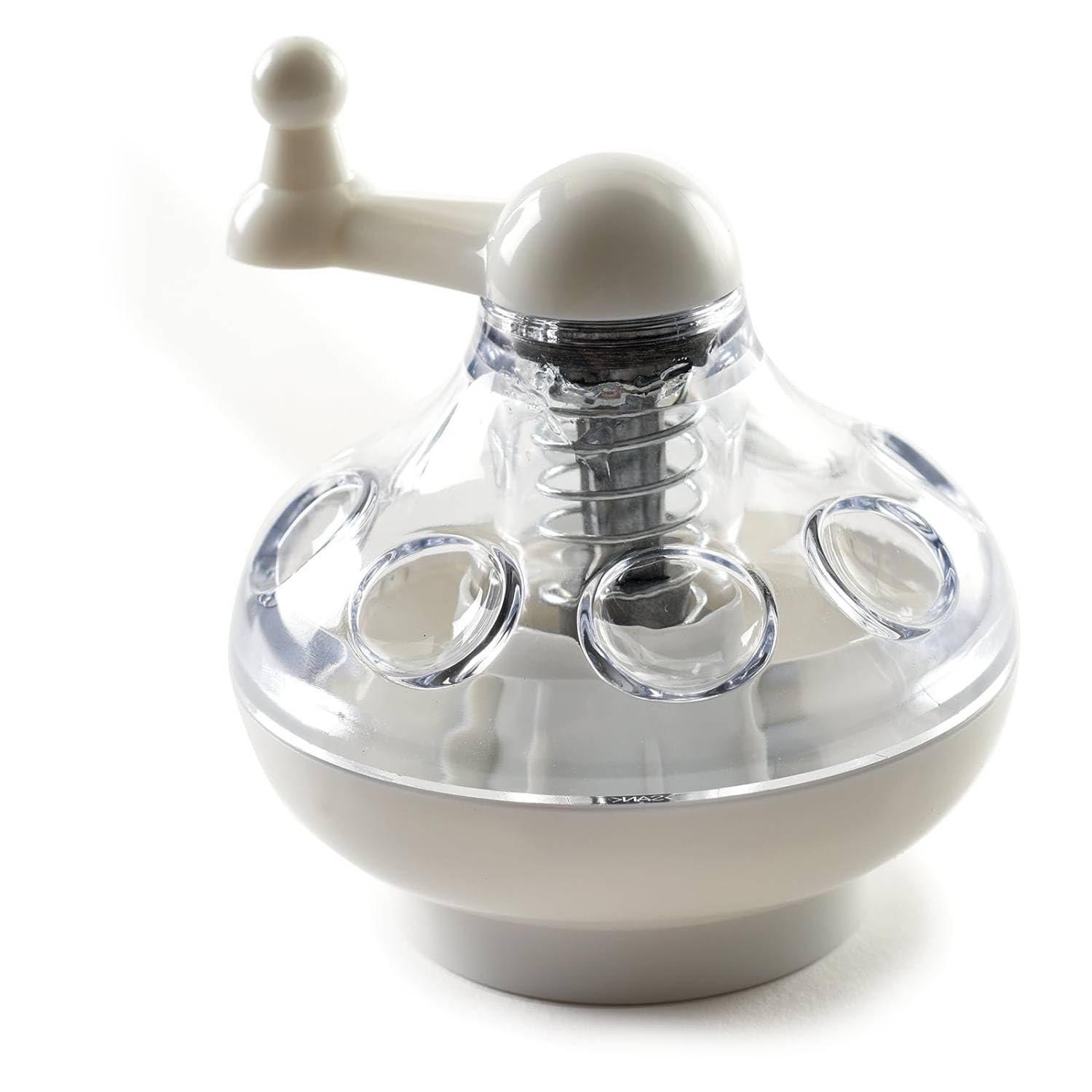 Norpro Norpro Nut and Hard Spice Grinder for Nutmeg Ginger Rock Salt and Peppercorn White 3.5" x 3" x 3"