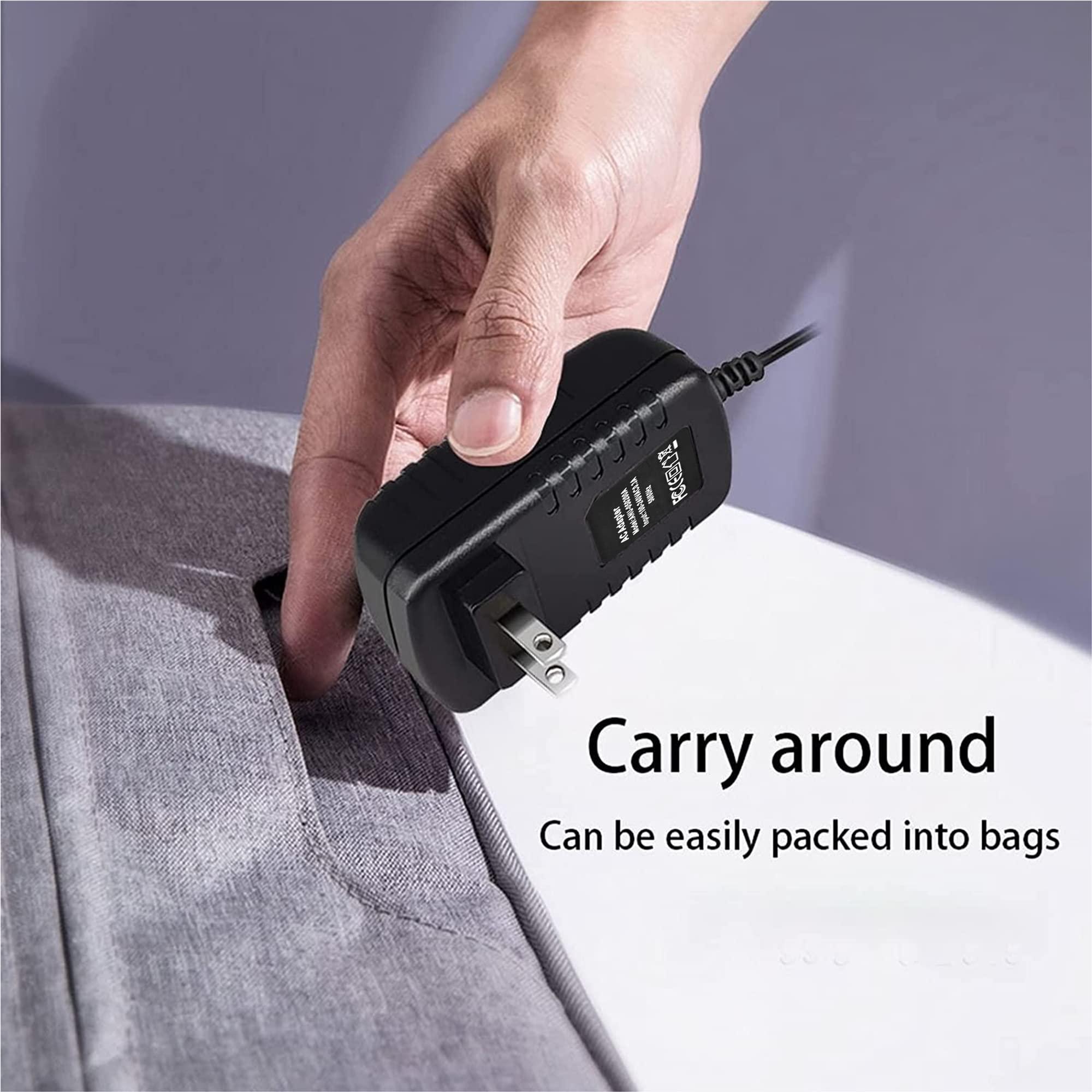 Jantoy Jantoy 9V AC/DC Adapter Compatible with Pyle Pure Clean PUCRC15 PUCRC15V2 PUCRC17 Automatic Self Navigated Smart Robot Vacuum Sweeper Cleaner PureClean 9VDC Power Supply Cord Battery Charger