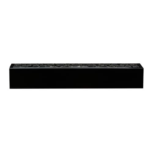 Restaurantware Restaurantware Valentino 12 Inch Macaron Boxes 100 Macaron Packaging - Holds 5 Macarons With Lids Black Paper Macaron Gift Boxes Separate Compartments For Gifts and Parties