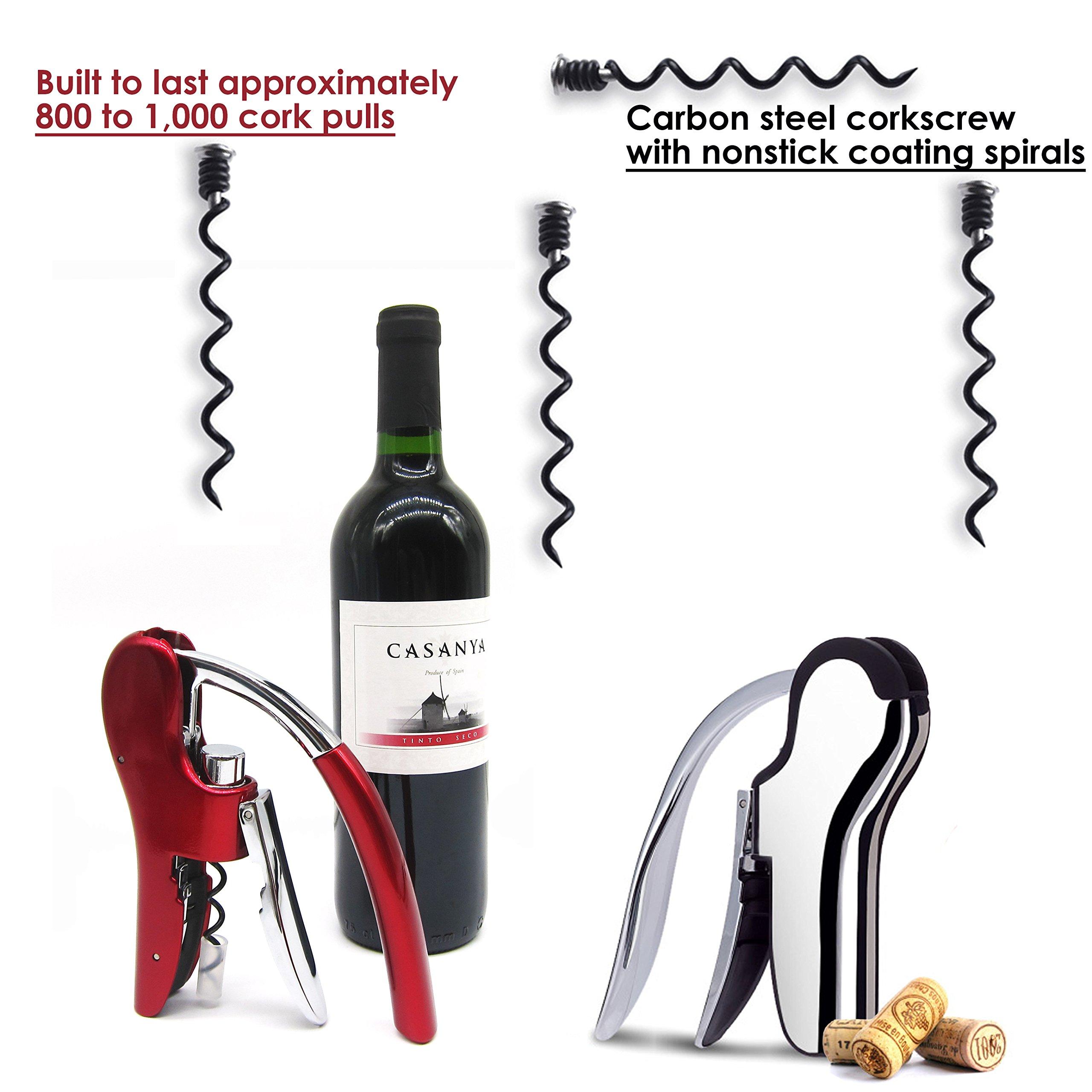 KAYCROWN KAYCROWN Best 5 Pack Replacement Corkscrew Spiral/Worm and BestUtensils Wine Opener