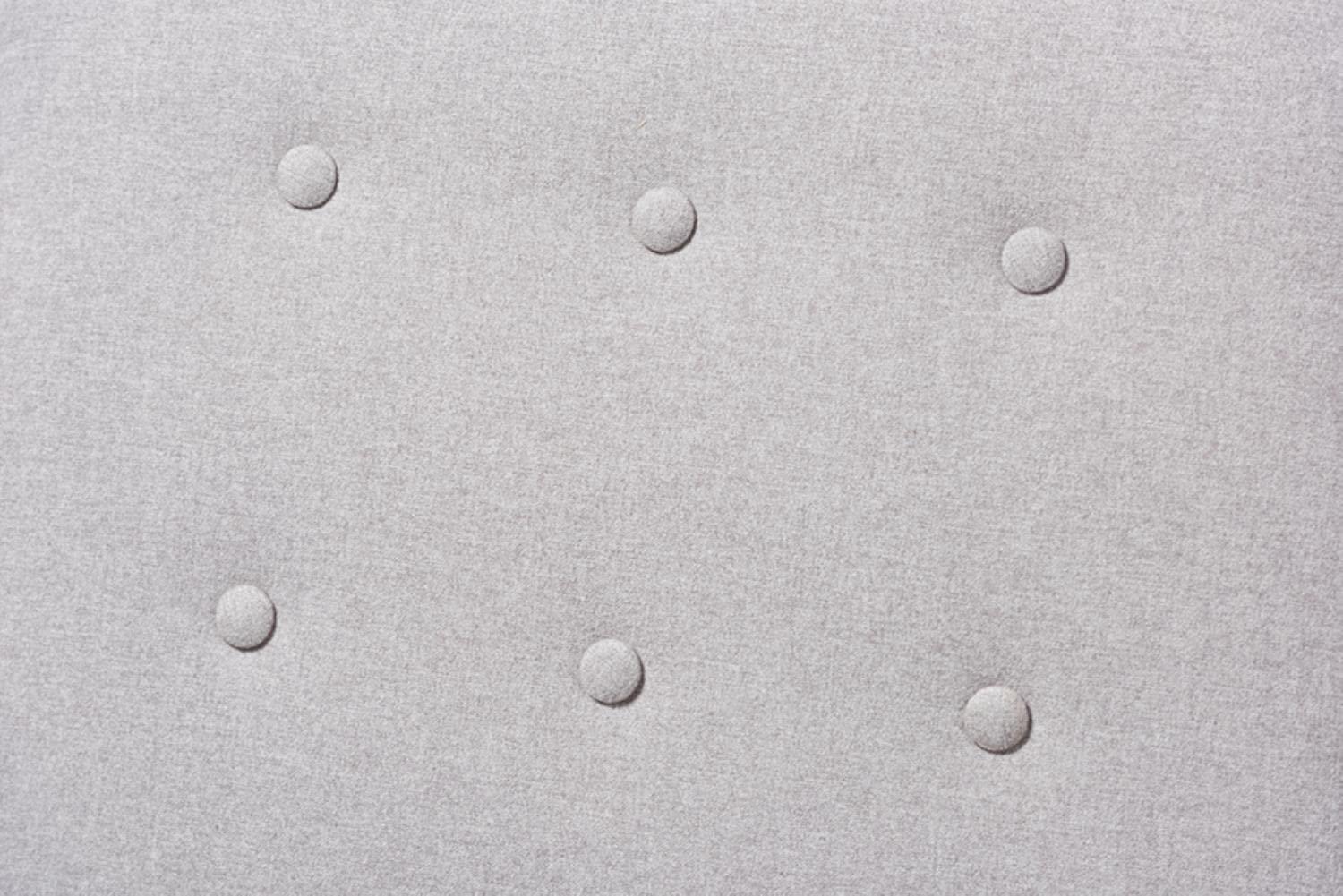 Baxton Studio Baxton Studio Mathias Mid-century Modern Light Grey Fabric Upholstered Lounge Chair