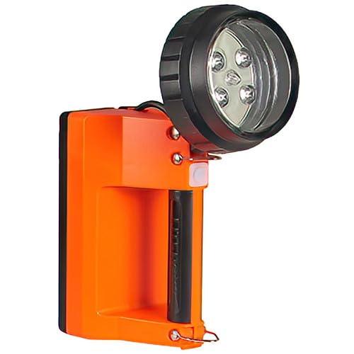 Streamlight Streamlight 45807 E-Flood LiteBox 615-Lumen Rechargeable Flood Beam Lantern with Power Failure Lighting System, AC/DC Charging, Heavy Duty Shoulder Strap, and Mounting Rack, Orange