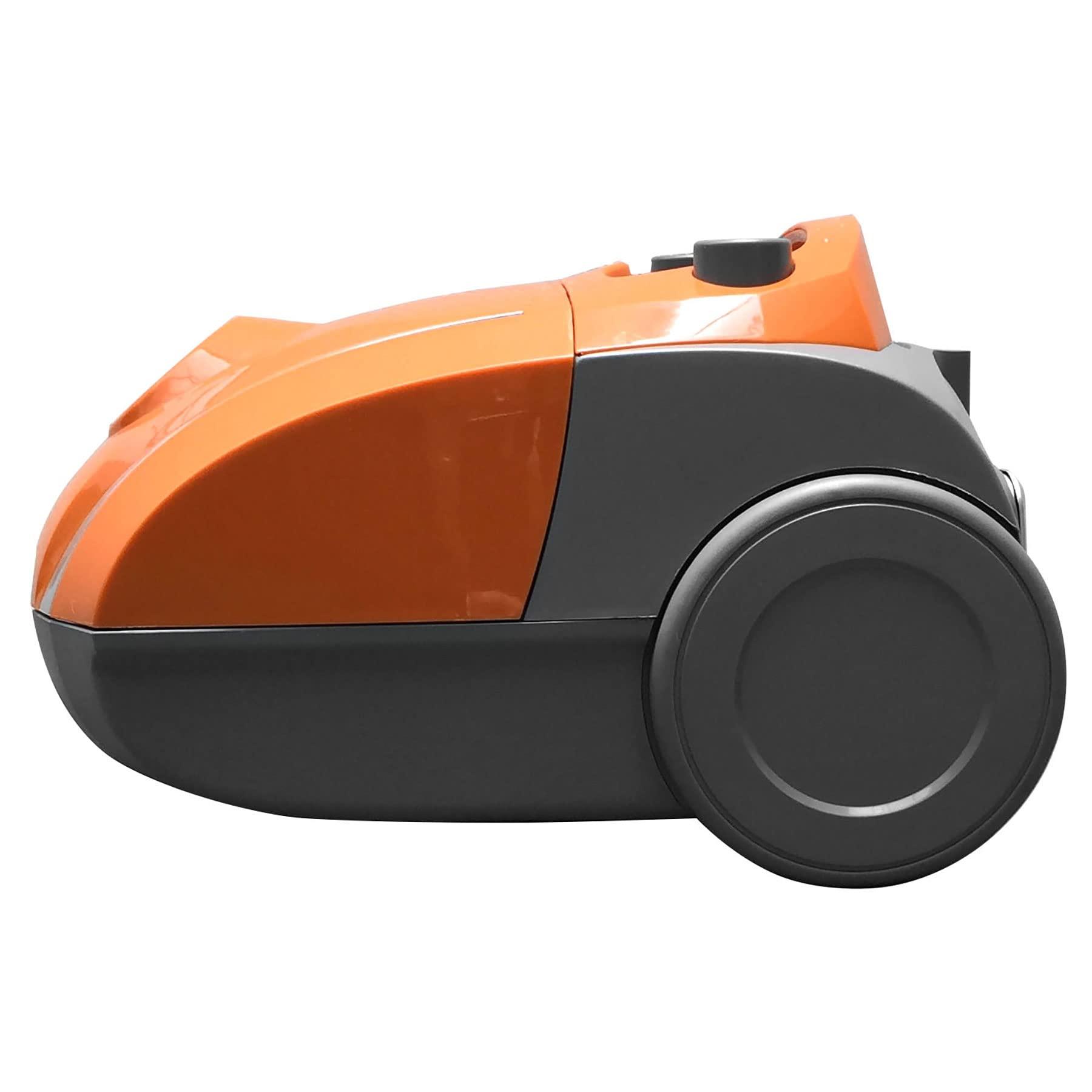 Koblenz Koblenz Canister Vacuum Cleaner-Corded, Orange/Gray