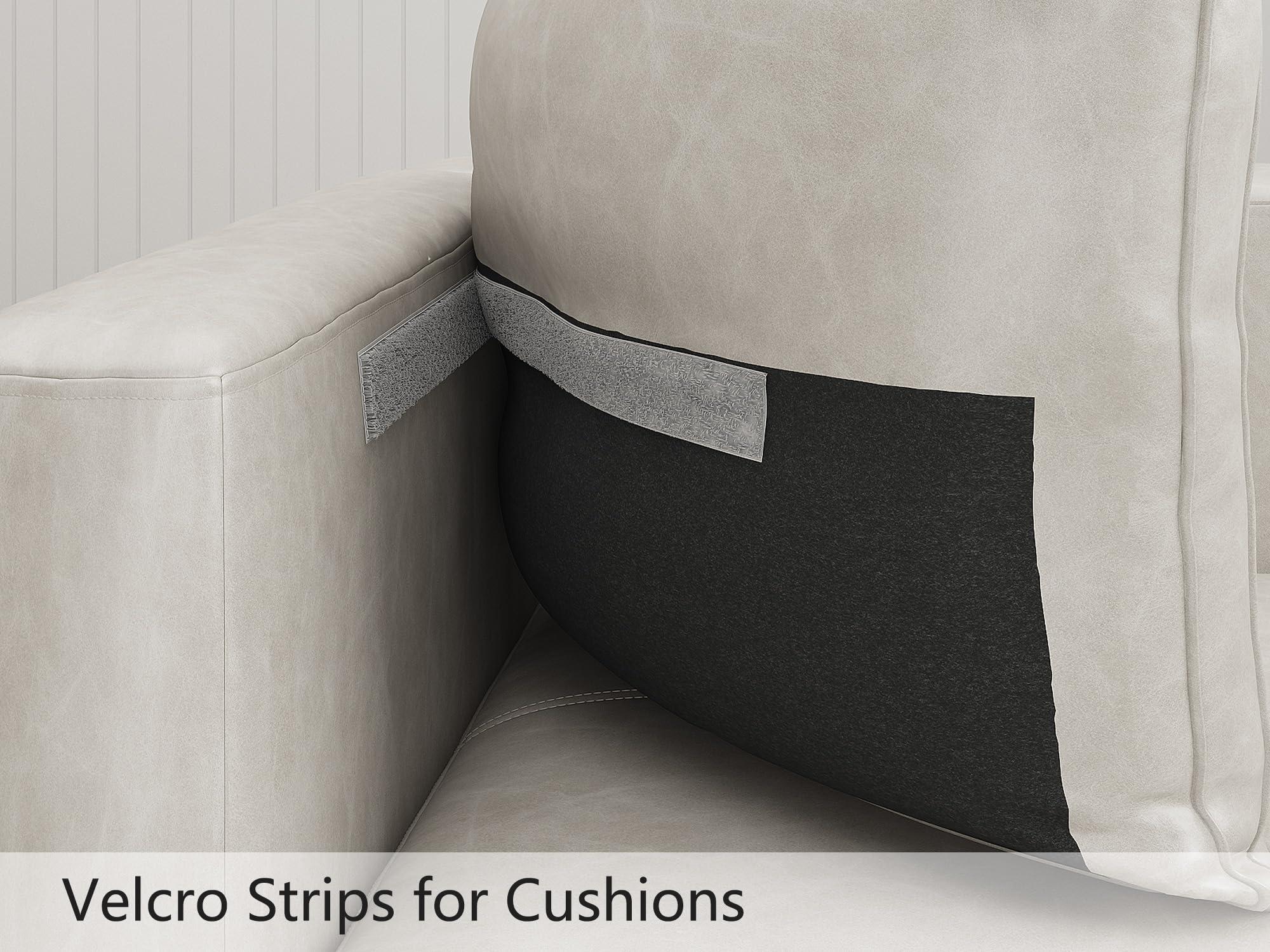 EASE MOOSE EASE MOOSE Modular Sectional Couch with Storage Seats, 4 Seat Faux Leather Convertible Modular Sofa Sectional Sofa Couch with Reversible Chaises for Small Spaces, Whitesand